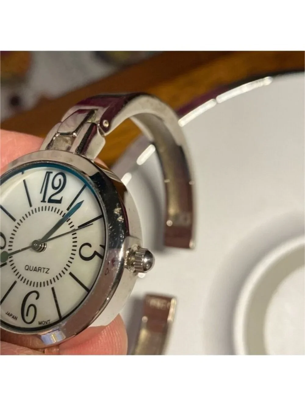 Avon silver tone